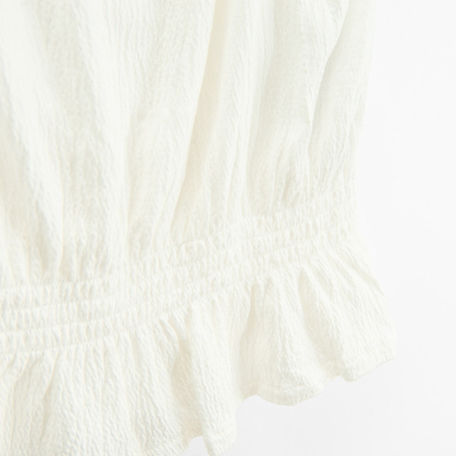 Блуза без ръкави, цвят: Бял