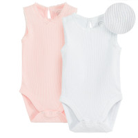 Бодита без ръкав 2бр., цвят: Микс