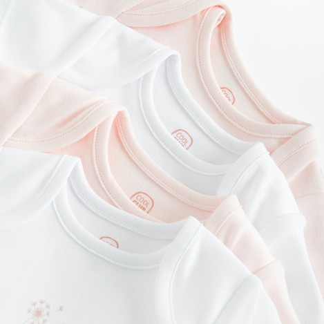 Боди с къс ръкав 4бр., цвят: Микс