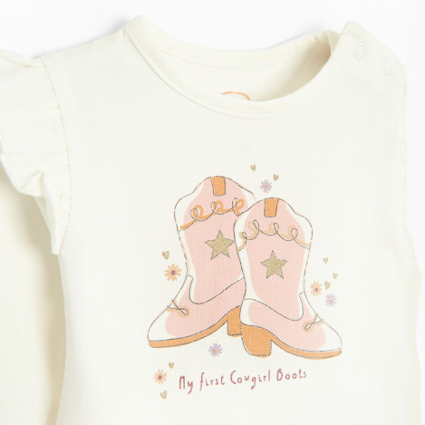 Боди с дълъг ръкав 2бр., цвят: Микс