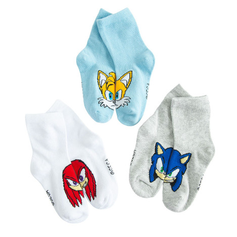 Чорапи 3бр. SONIC, цвят: Микс