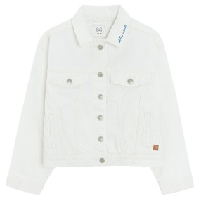 Яке, цвят: Бял