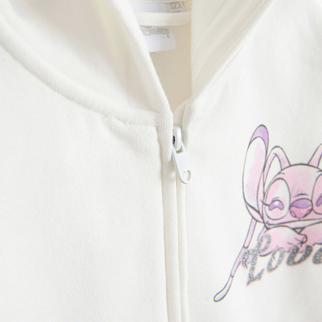 Суитчър LILO & STITCH, цвят: Бял