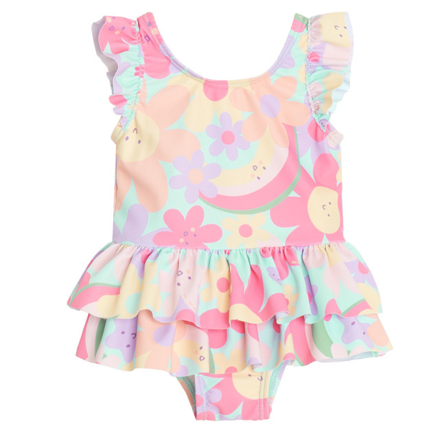 Бански костюми, цвят: Зелен