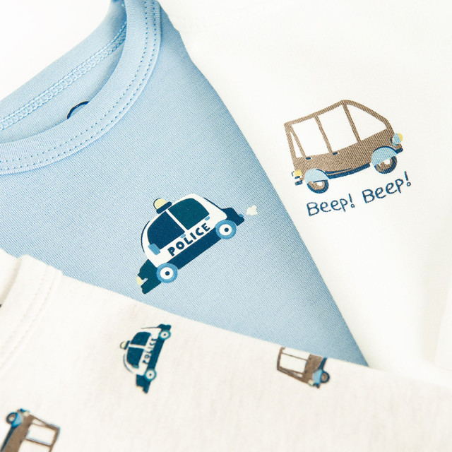 Боди с дълъг ръкав 3бр., цвят: Микс