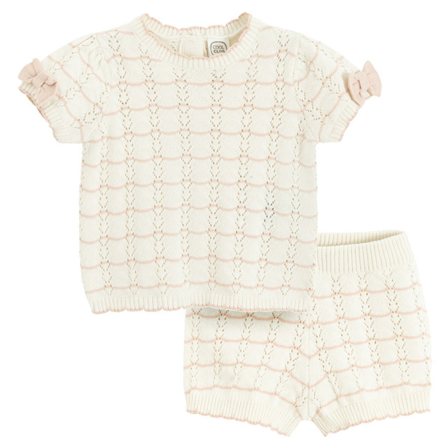 Комплект, цвят: Кремав