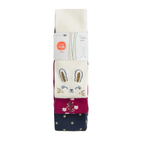 Чорапогащи 3бр., цвят: Микс