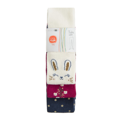 Чорапогащи 3бр., цвят: Микс