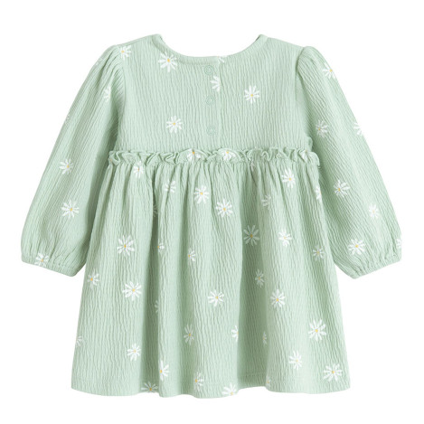 Рокля с дълъг ръкав, цвят: Зелен