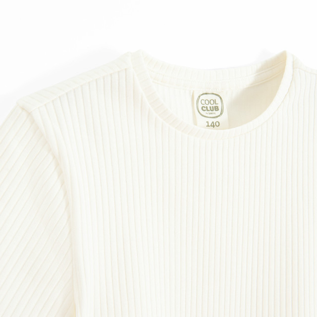 Тениска с къс ръкав, цвят: Бял