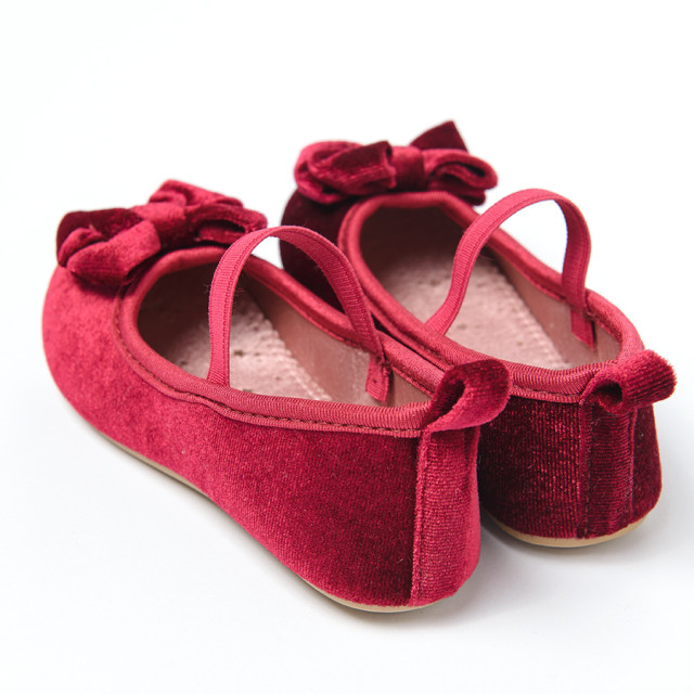 Балеринки, цвят: Червен