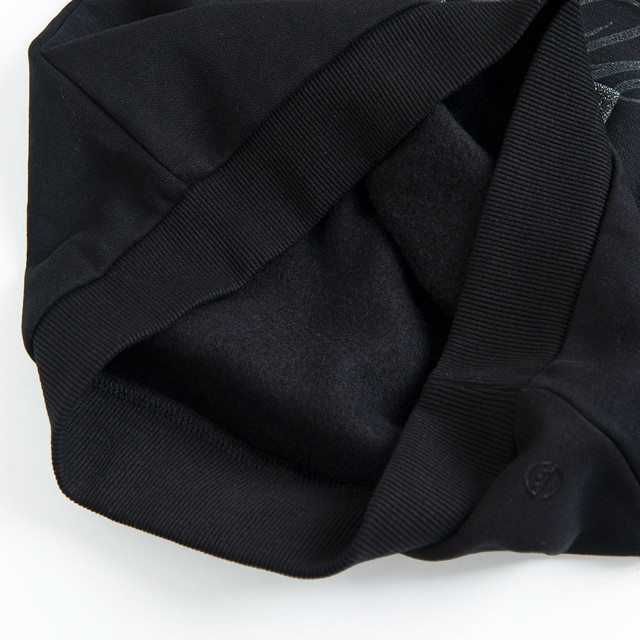 Блуза с дълъг ръкав, цвят: Черен