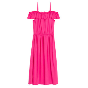 Рокля без ръкав, цвят: Розов