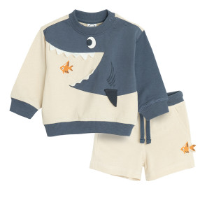 Комплект, цвят: Светло бежово