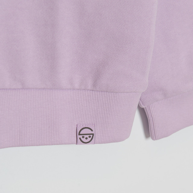 Блуза с дълъг ръкав, цвят: Светло виолетов