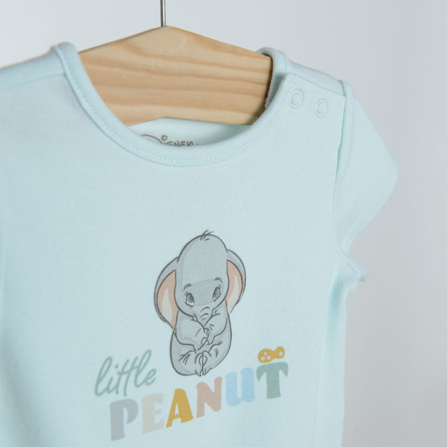 Боди с къс ръкав 3бр. DUMBO, цвят: Микс