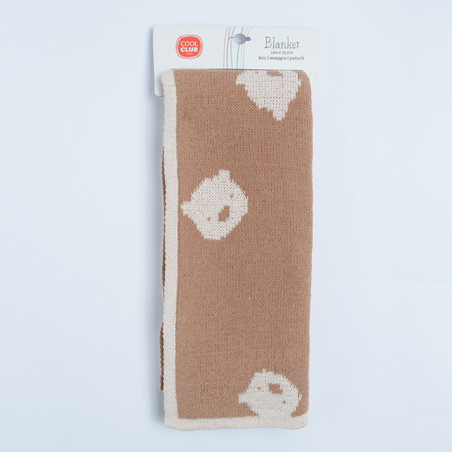 Одеяло, цвят: Кафяв