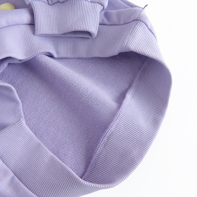 Блуза с дълъг ръкав, цвят: Виолетов