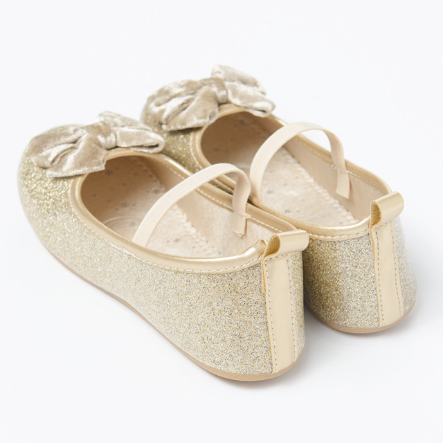 Балеринки, цвят: Златен