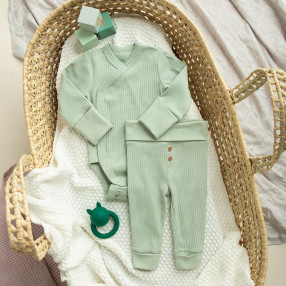 Комплект, цвят: Зелен