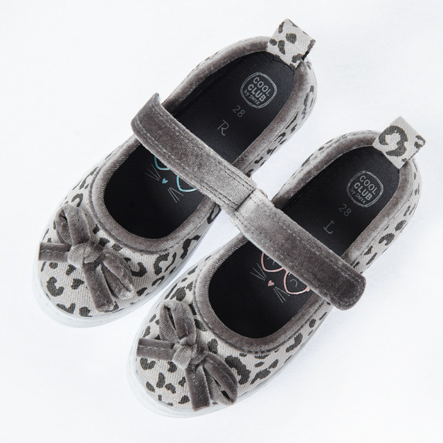 Пантофи, цвят: Сив