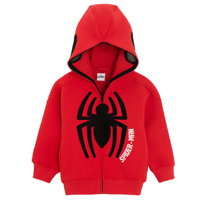 Суитчър SPIDER-MAN, цвят: Червен