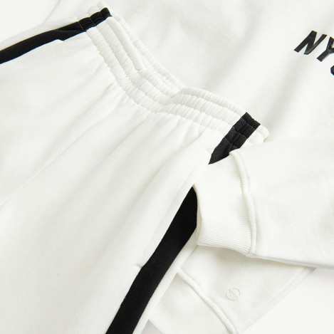 Спортен комплект 2бр., цвят: Бял