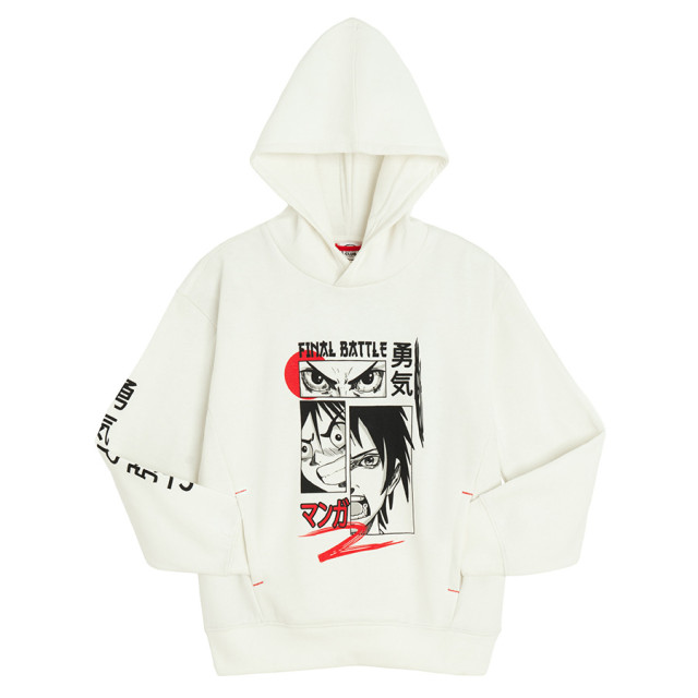 Суитчър, цвят: Бял