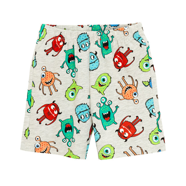 Пижама, цвят: Сив меланж