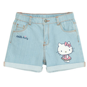 Шорти HELLO KITTY, цвят: Деним