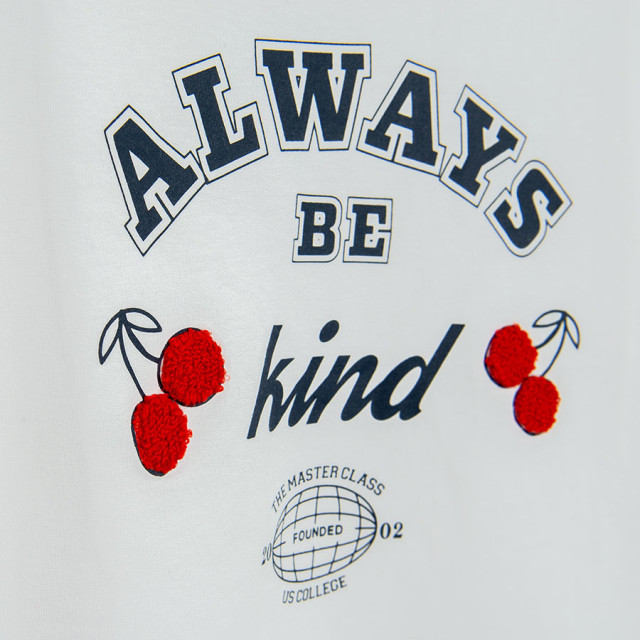 Блуза с дълъг ръкав, цвят: Бял