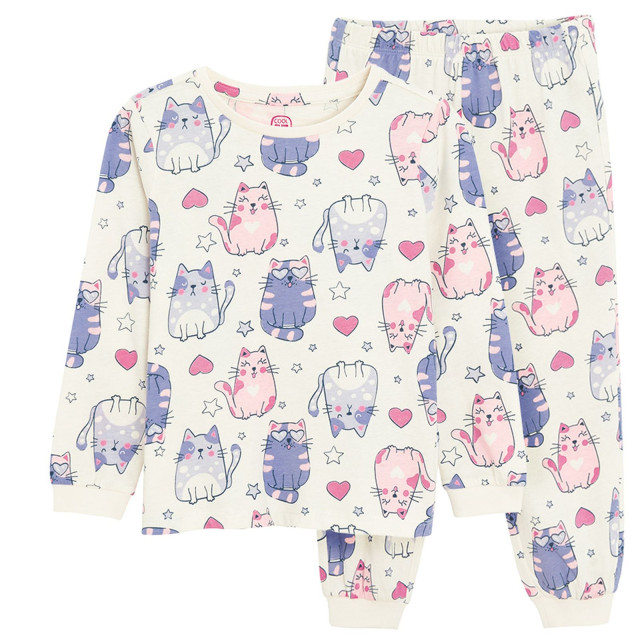 Пижама, цвят: Бял