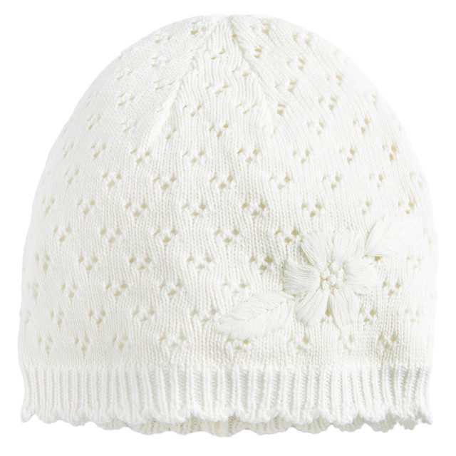 Шапка, цвят: Мръсно бял