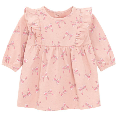 Рокля с дълъг ръкав, цвят: Кафяв