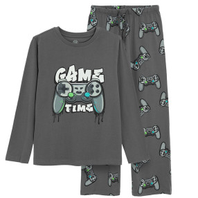 Пижама, цвят: Сив