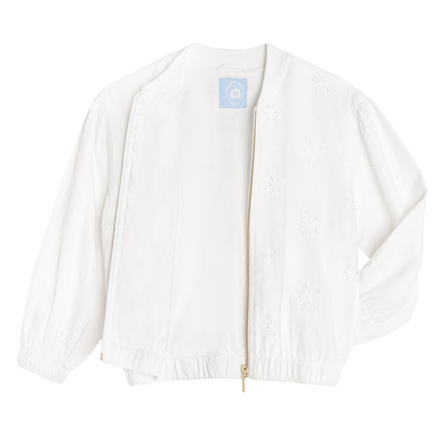 Яке, цвят: Бял