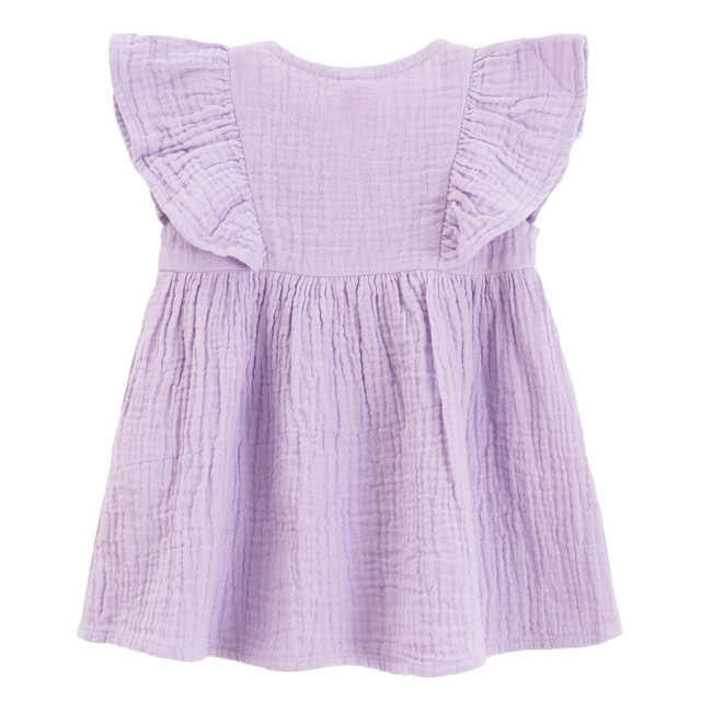 Рокля с къс ръкав, цвят: Светло виолетов