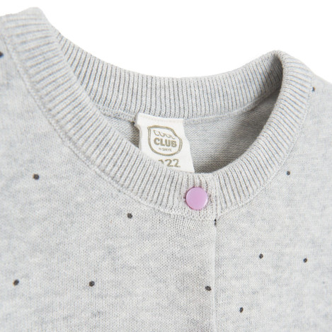 Жилетка, цвят: Сив