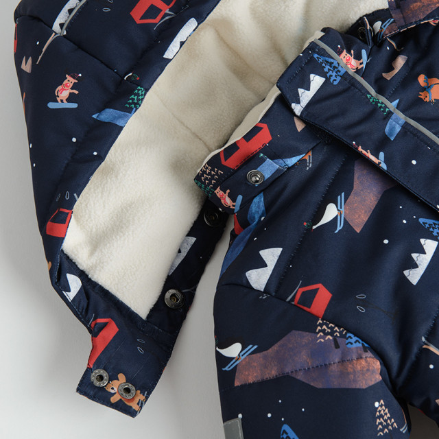 Космонавт, цвят: Морско син