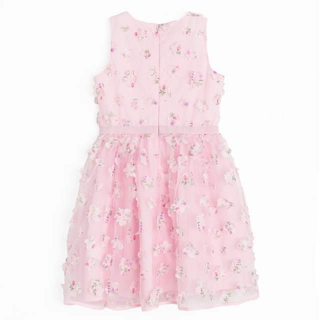 Рокля без ръкав, цвят: Розов