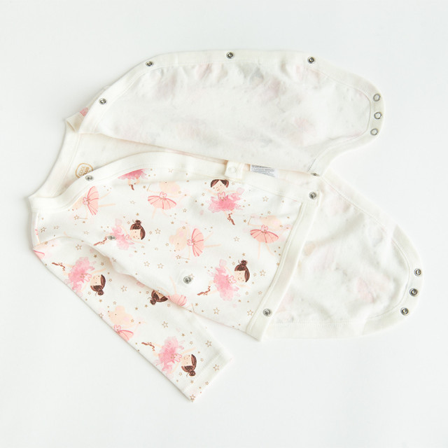 Боди с дълъг ръкав 2бр., цвят: Микс