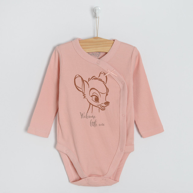 Боди с дълъг ръкав 2бр. BAMBI, цвят: Микс