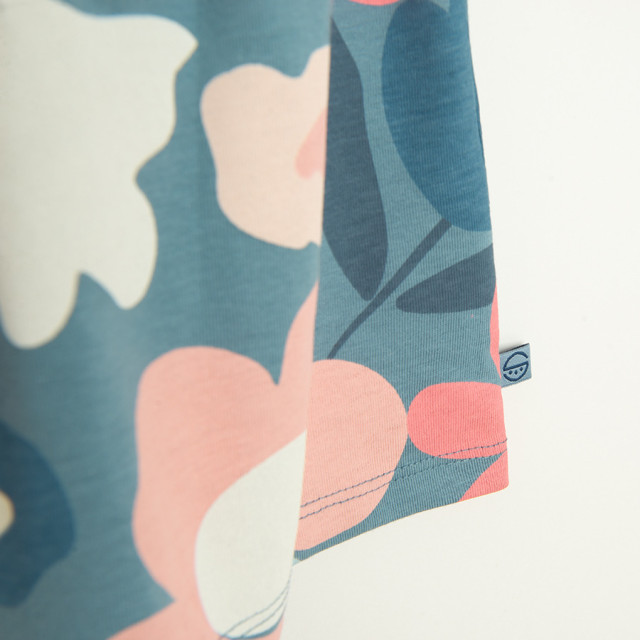 Рокля с къс ръкав, цвят: Сив