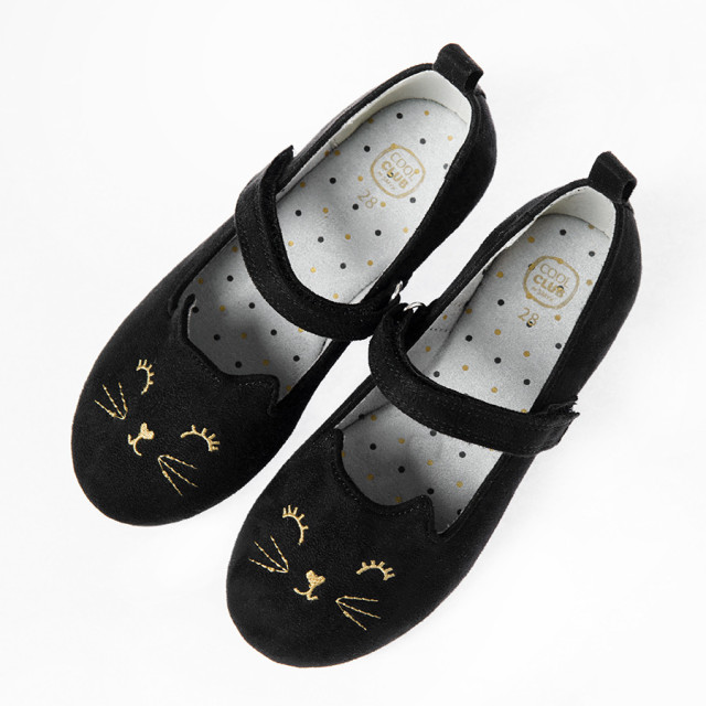 Балеринки, цвят: Черен