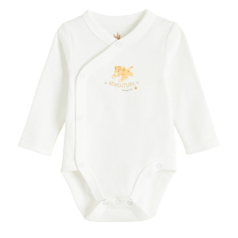 Боди с дълъг ръкав 2бр. THE LION KING, цвят: Бял