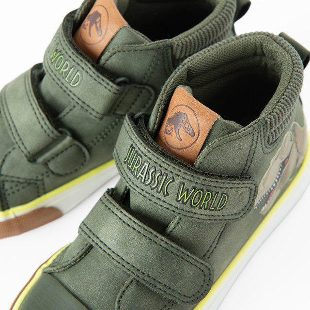 Високи обувки JURASSIC WORLD, цвят: Каки