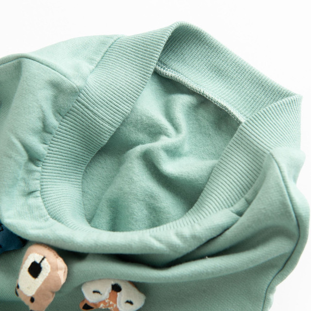 Блуза с дълъг ръкав, цвят: Зелен