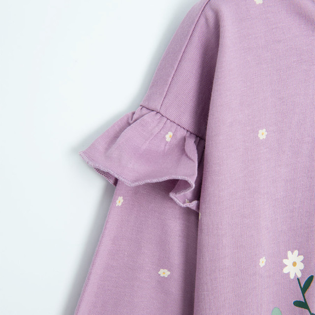 Блуза с дълъг ръкав MARIE, цвят: Виолетов