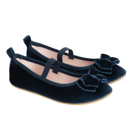 Балеринки, цвят: Морско син