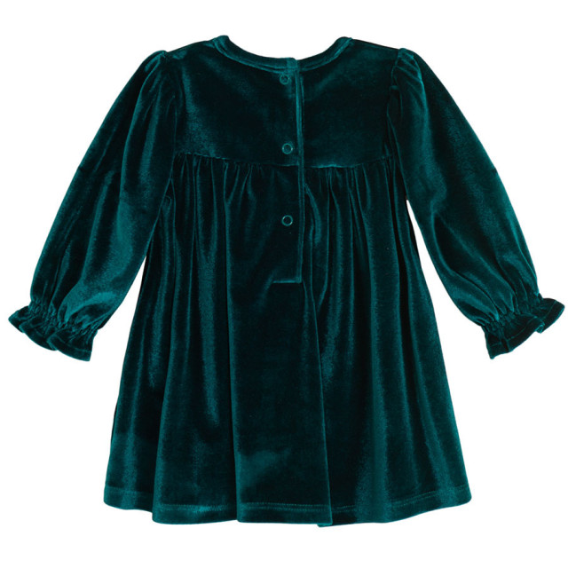 Рокля с дълъг ръкав, цвят: Зелен